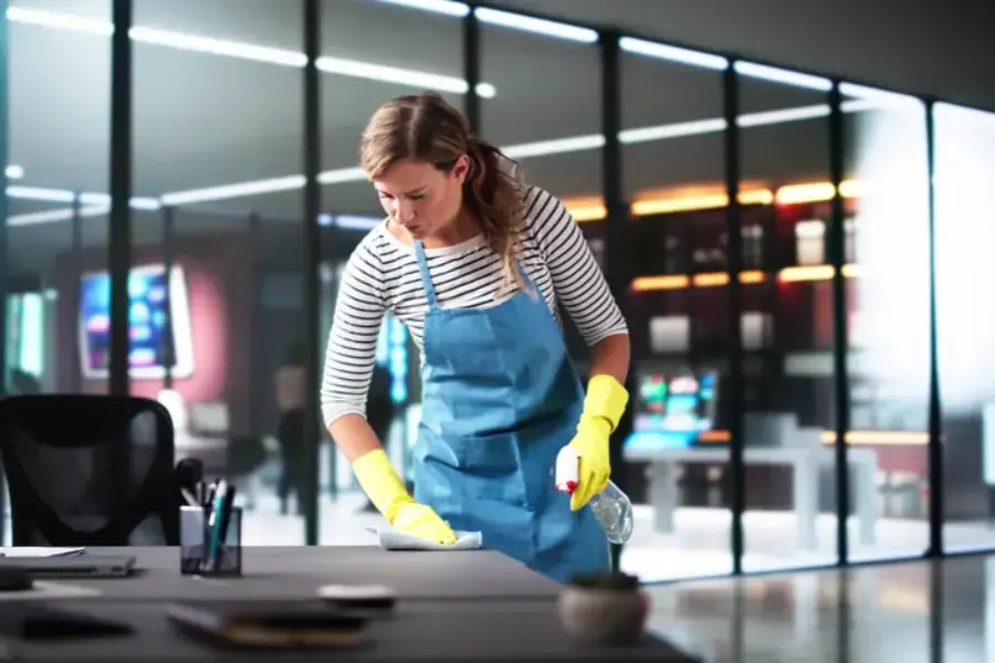 How Regular Office Cleaning Boosts Employee Productivity Davenport, IA